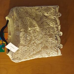 Nwt lace skirt